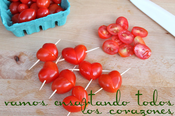 decoracion con tomates