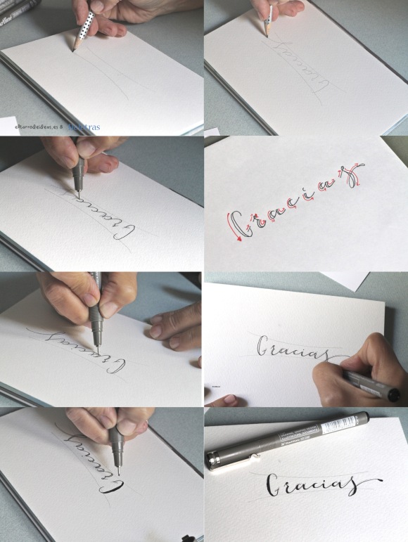 tutorial caligrafia